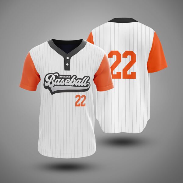 Baseball 2 Button Jersey Thumbnail