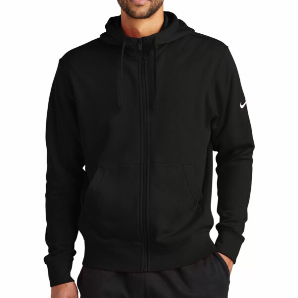 NIKE CLUB FLEECE SLEEVE SWOOSH FULL ZIP HOODIE Thumbnail