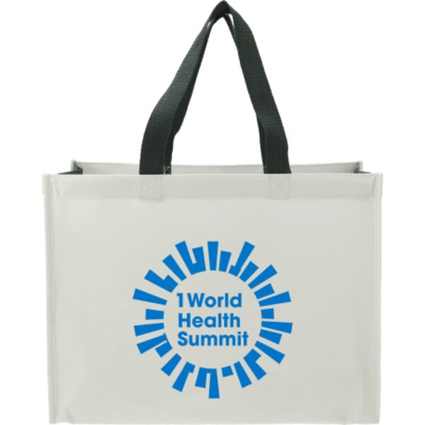 RPET Laminated Matte Non-Woven Shopper Tote Thumbnail