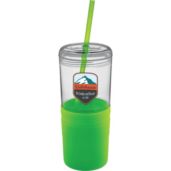Babylon 22oz Tumbler with Straw Thumbnail