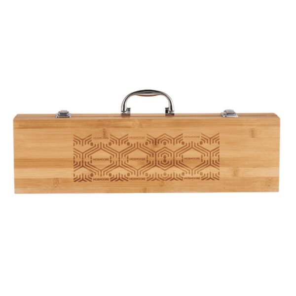Grill Master 3pc Bamboo BBQ Set Thumbnail