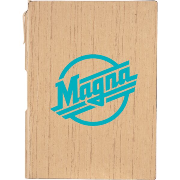 6" x 8.5" Bari Notebook with Pen Thumbnail