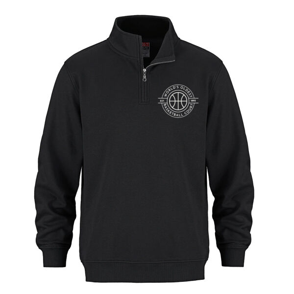 Adult 1/4 Zip Sweatshirt *Embroidered Logo* Personalized Thumbnail