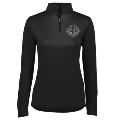Ladies Attain Wicking 1/4 Zip Pullover *Embroidered Logo* Thumbnail