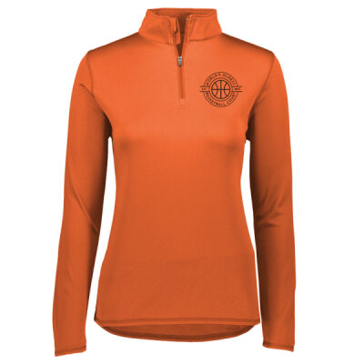 Ladies Attain Wicking 1/4 Zip Pullover *Embroidered Logo* Thumbnail